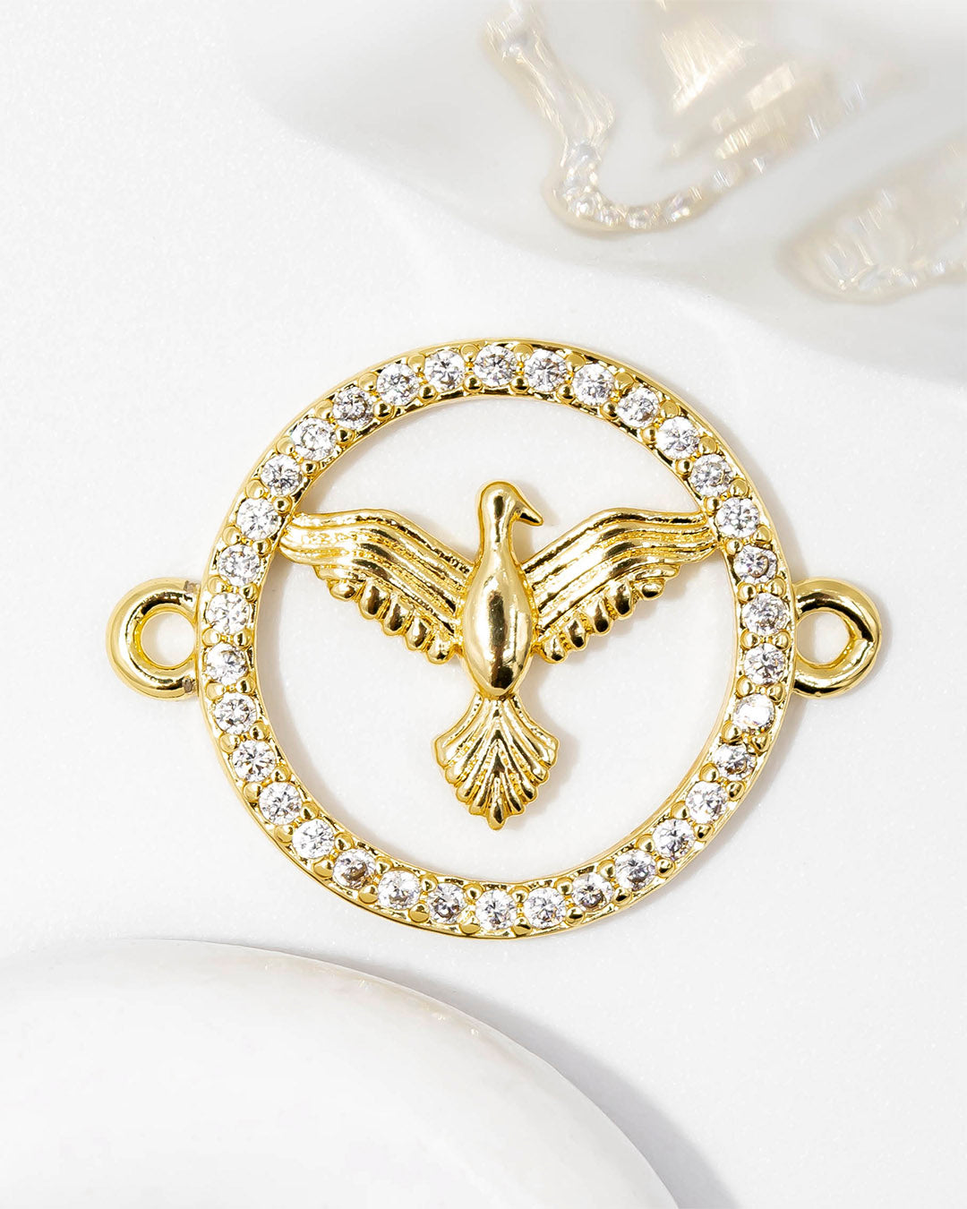 Dije espíritu santo pulsera