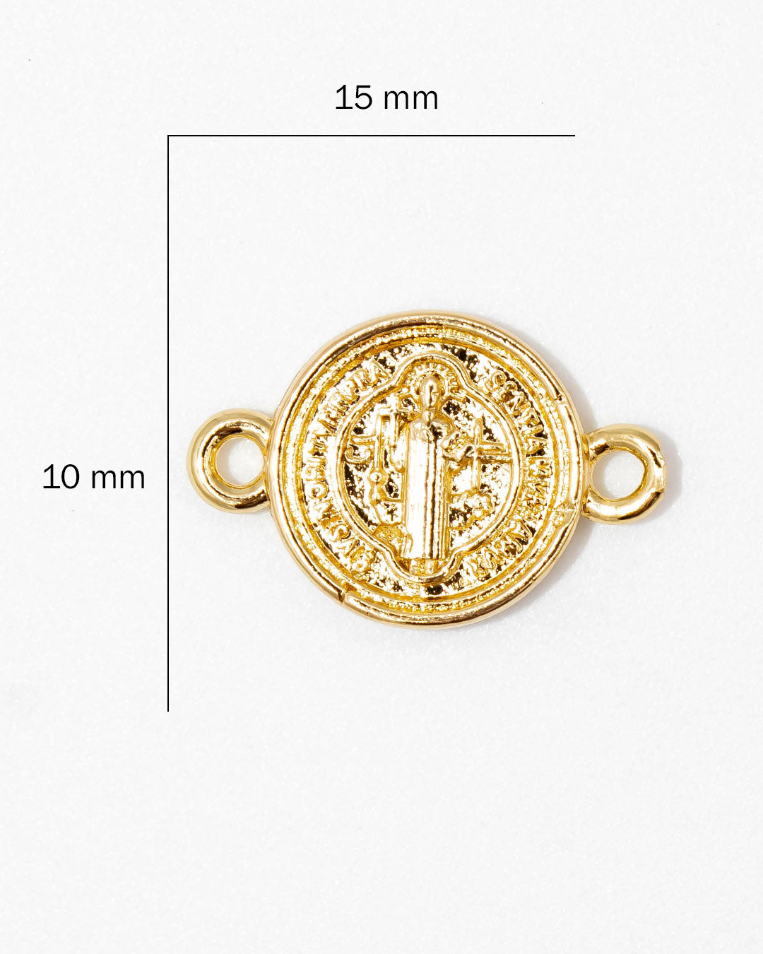 Dije San Benito pulsera 10mm