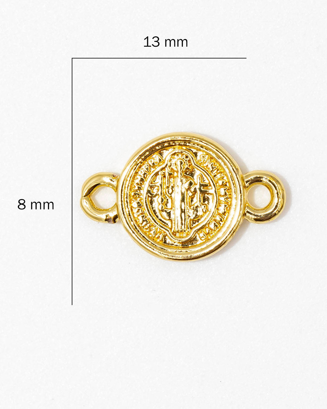 Dije San Benito pulsera 8mm