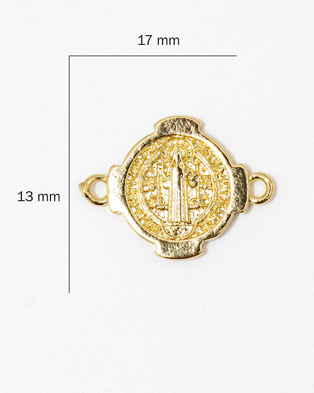 Dije San Benito pulsera