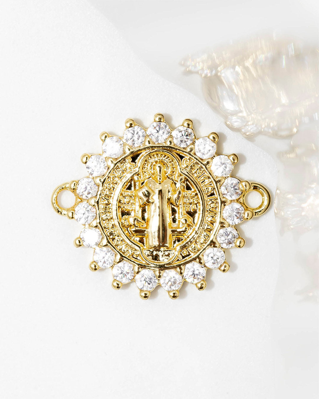 Dije San Benito pulsera