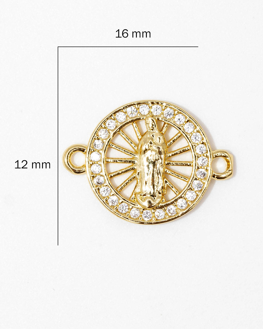 Dije virgen pulsera