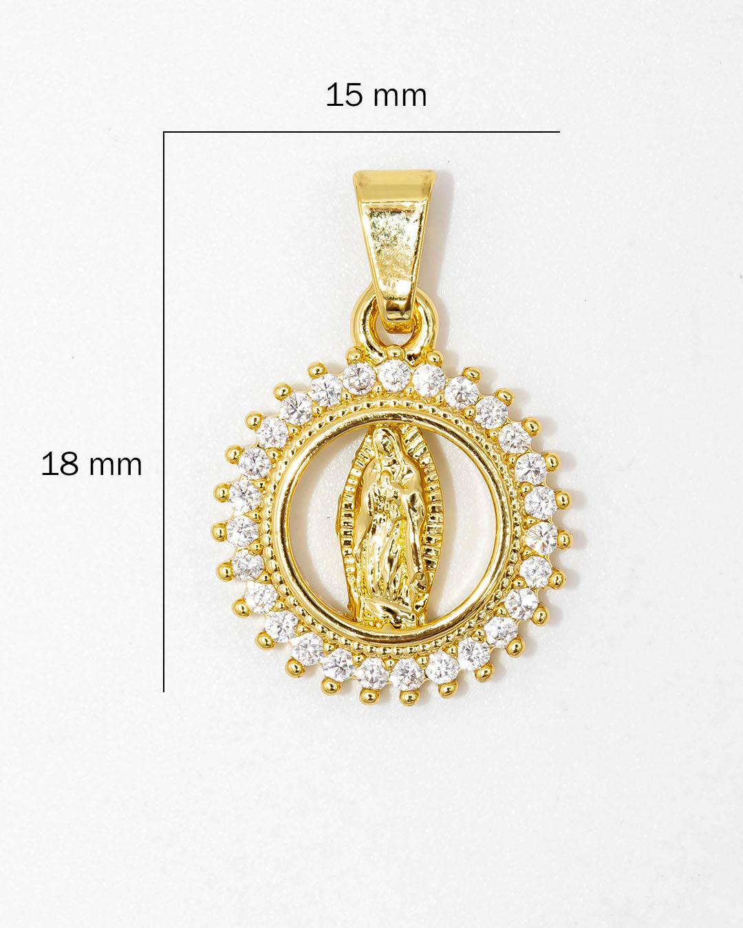 Dije virgen Guadalupe