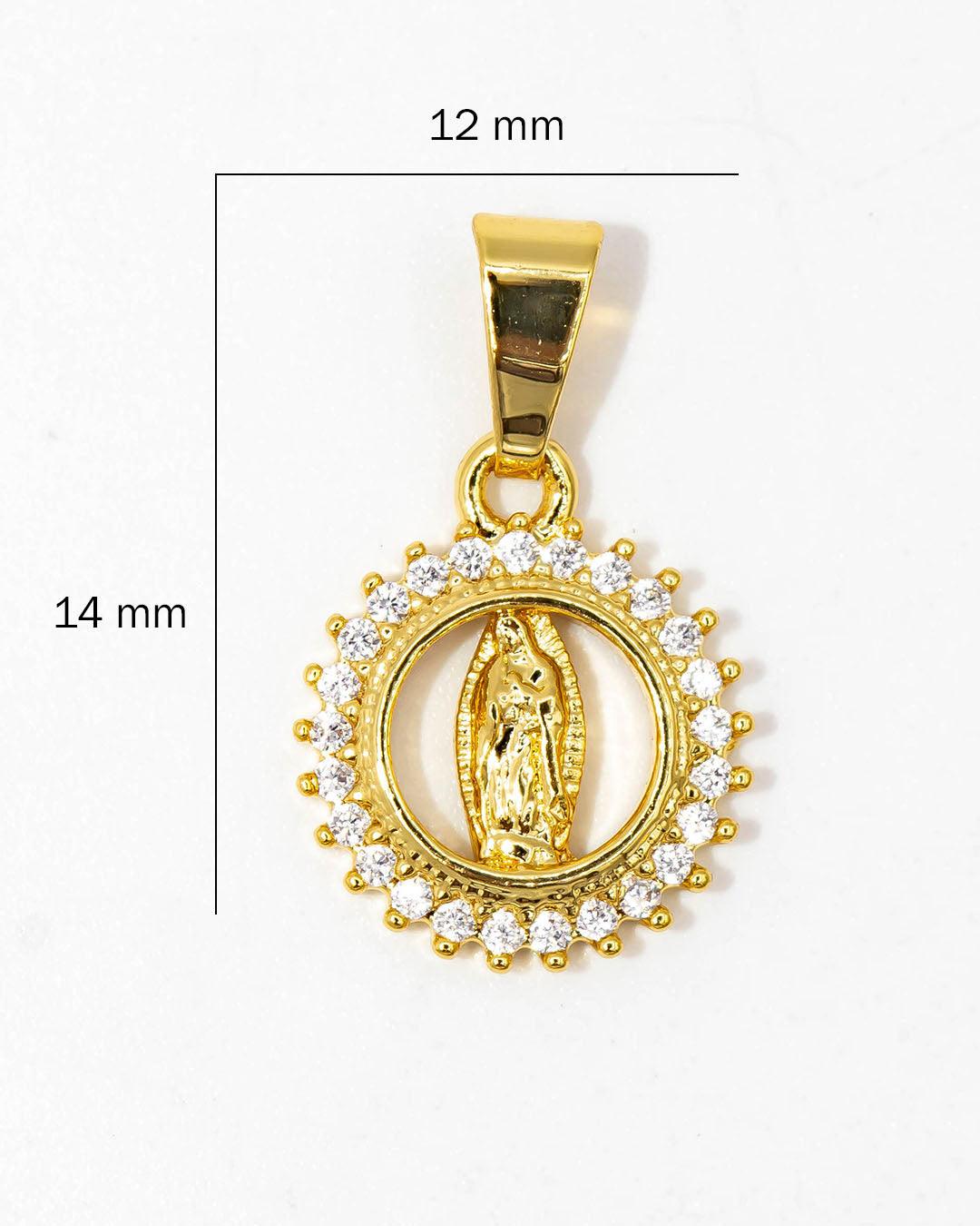 Dije virgen Guadalupe