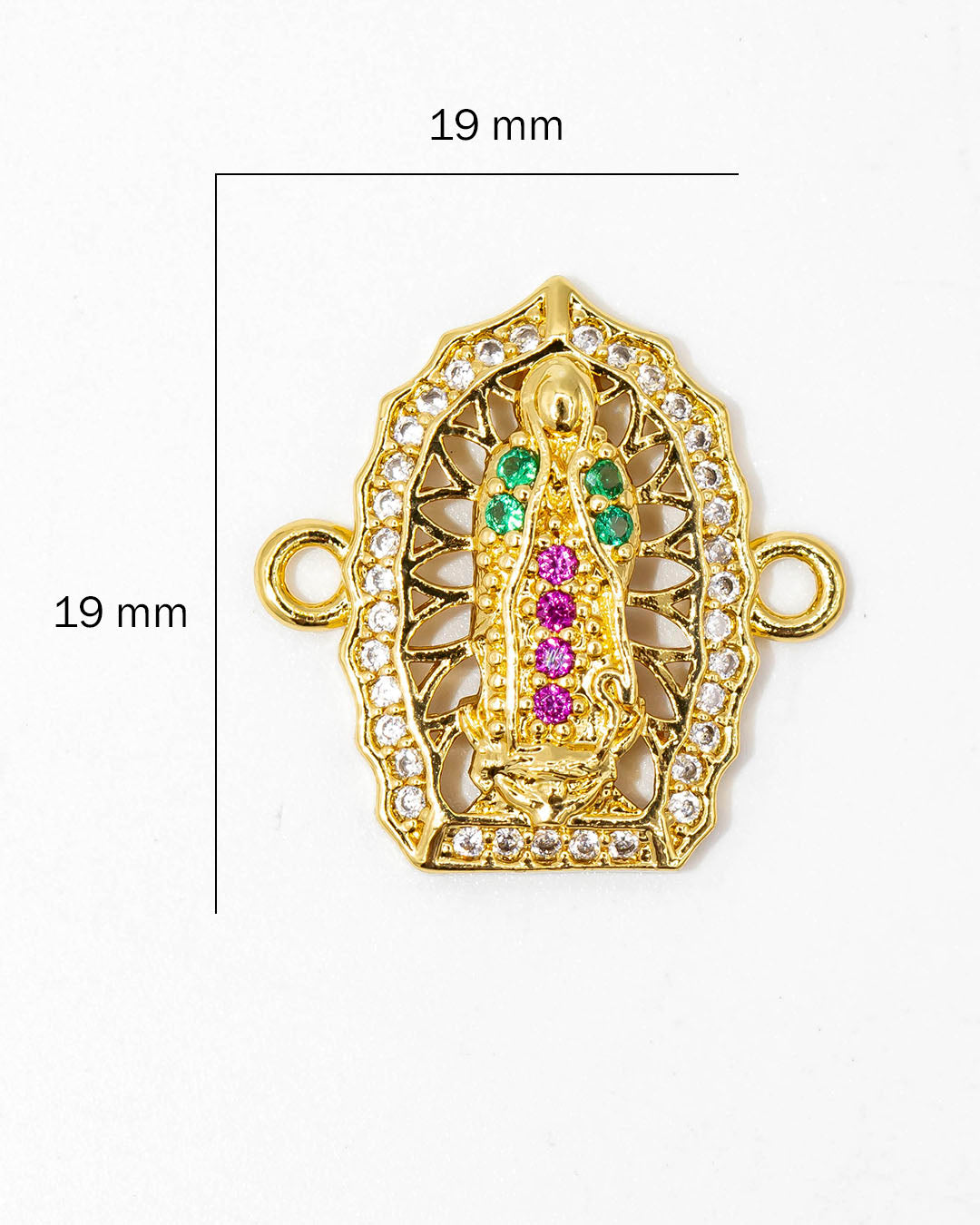 Dije pulsera virgen Guadalupe