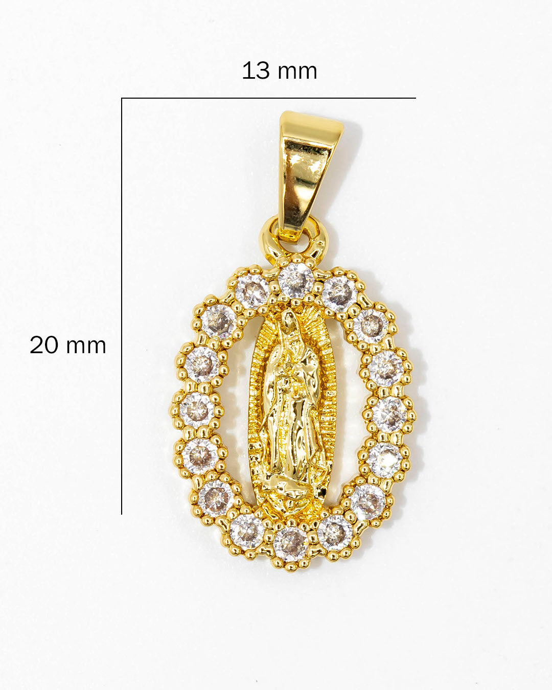 Dije virgen Guadalupe