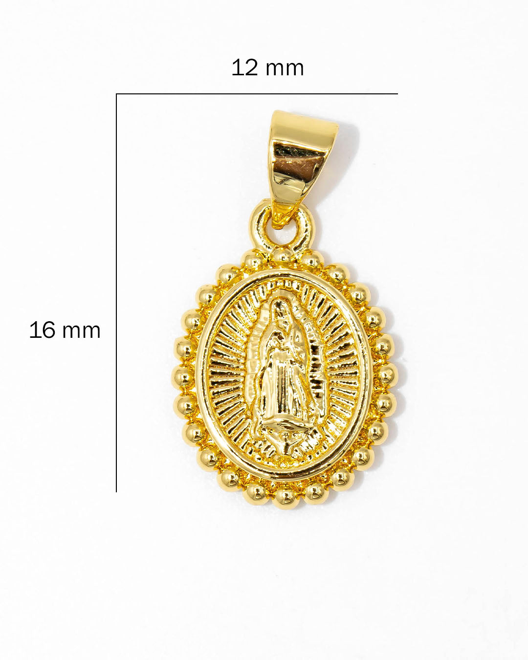 Dije virgen Guadalupe