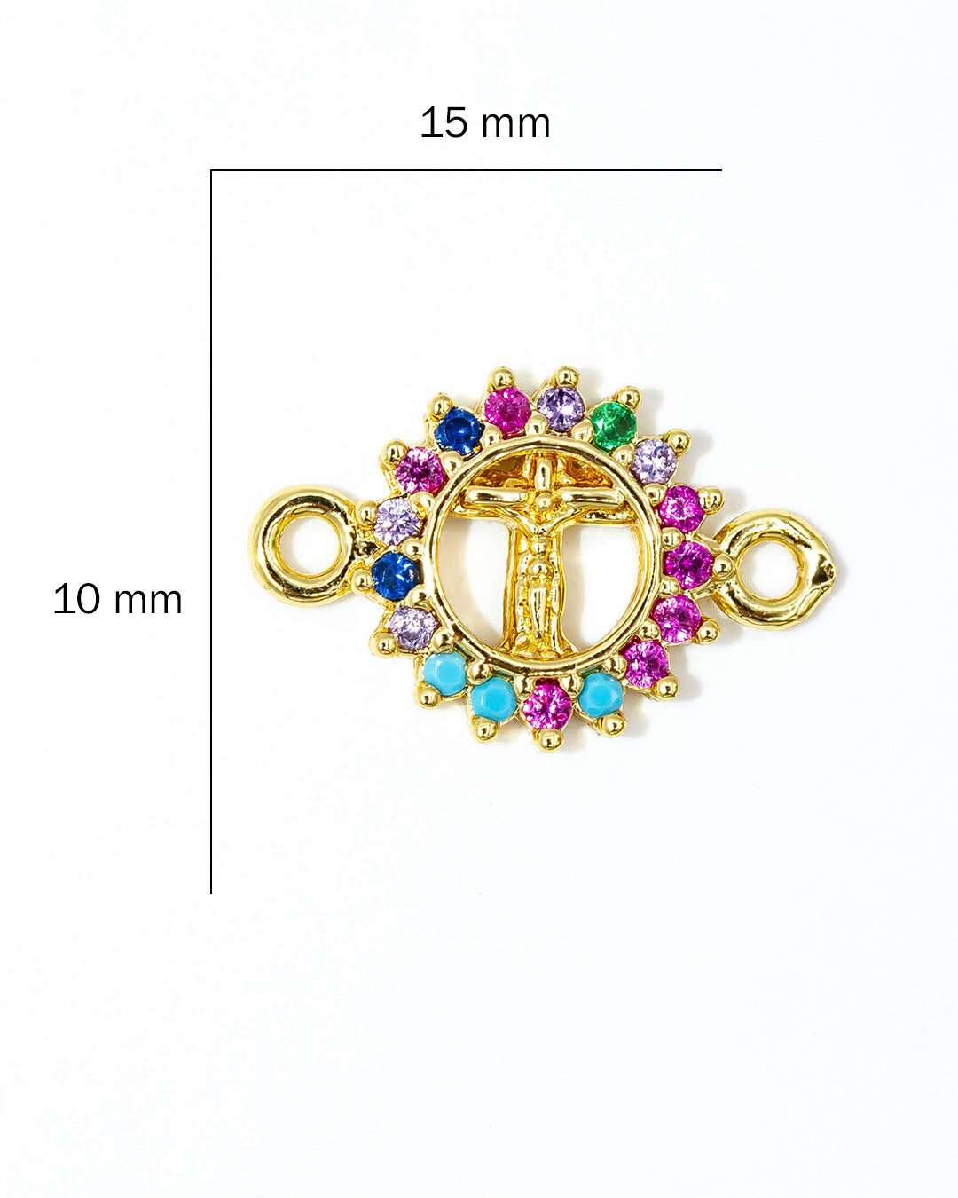 Dije pulsera cristo tuty