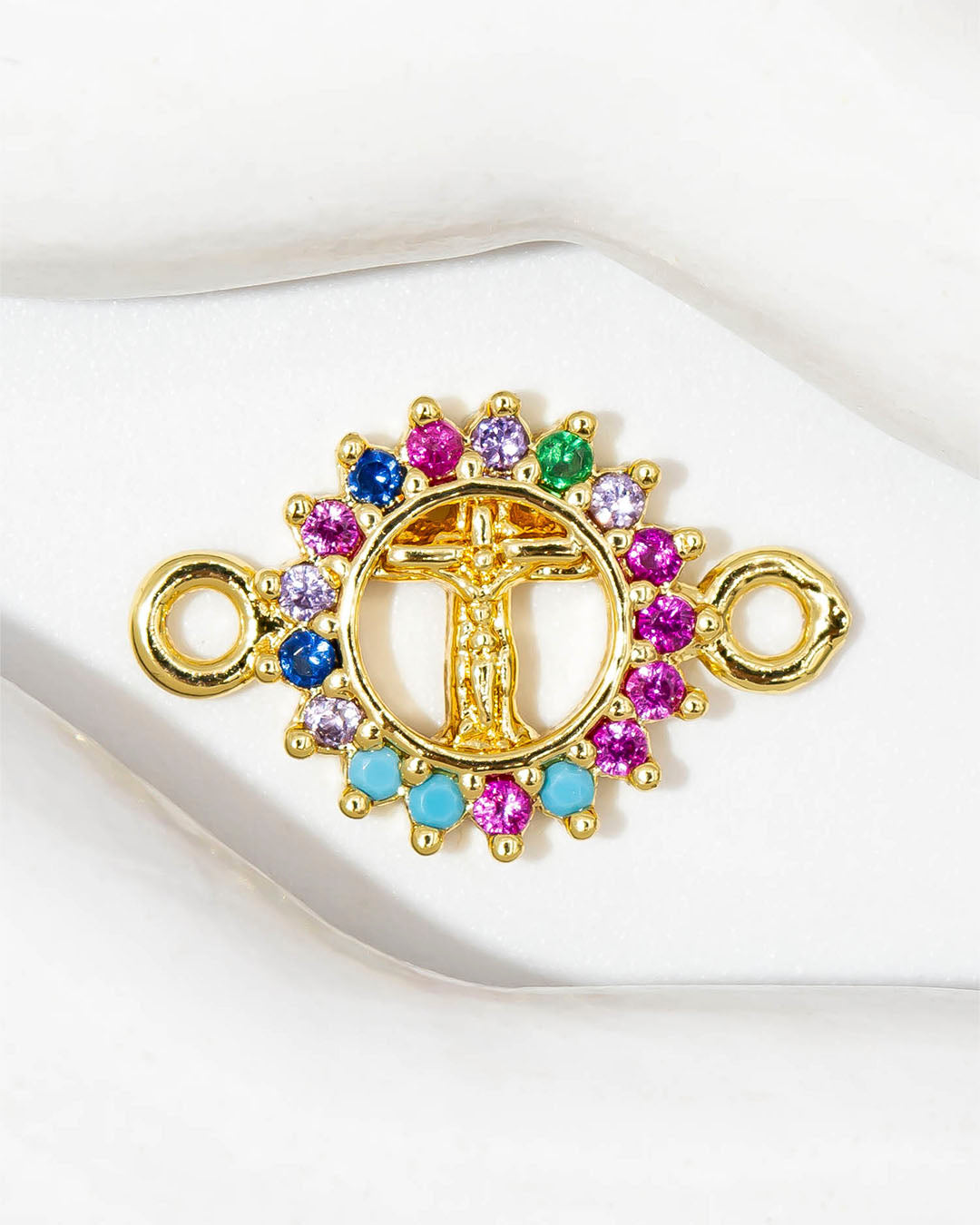 Dije pulsera cristo tuty