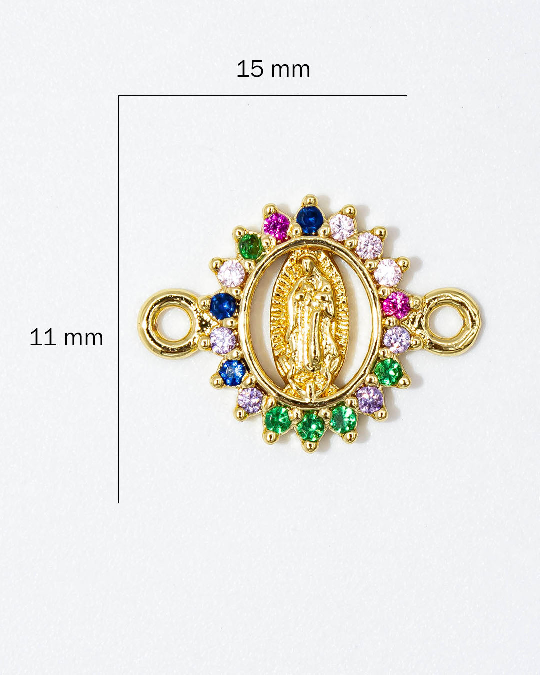 Dije pulsera virgen Guadalupe tuty