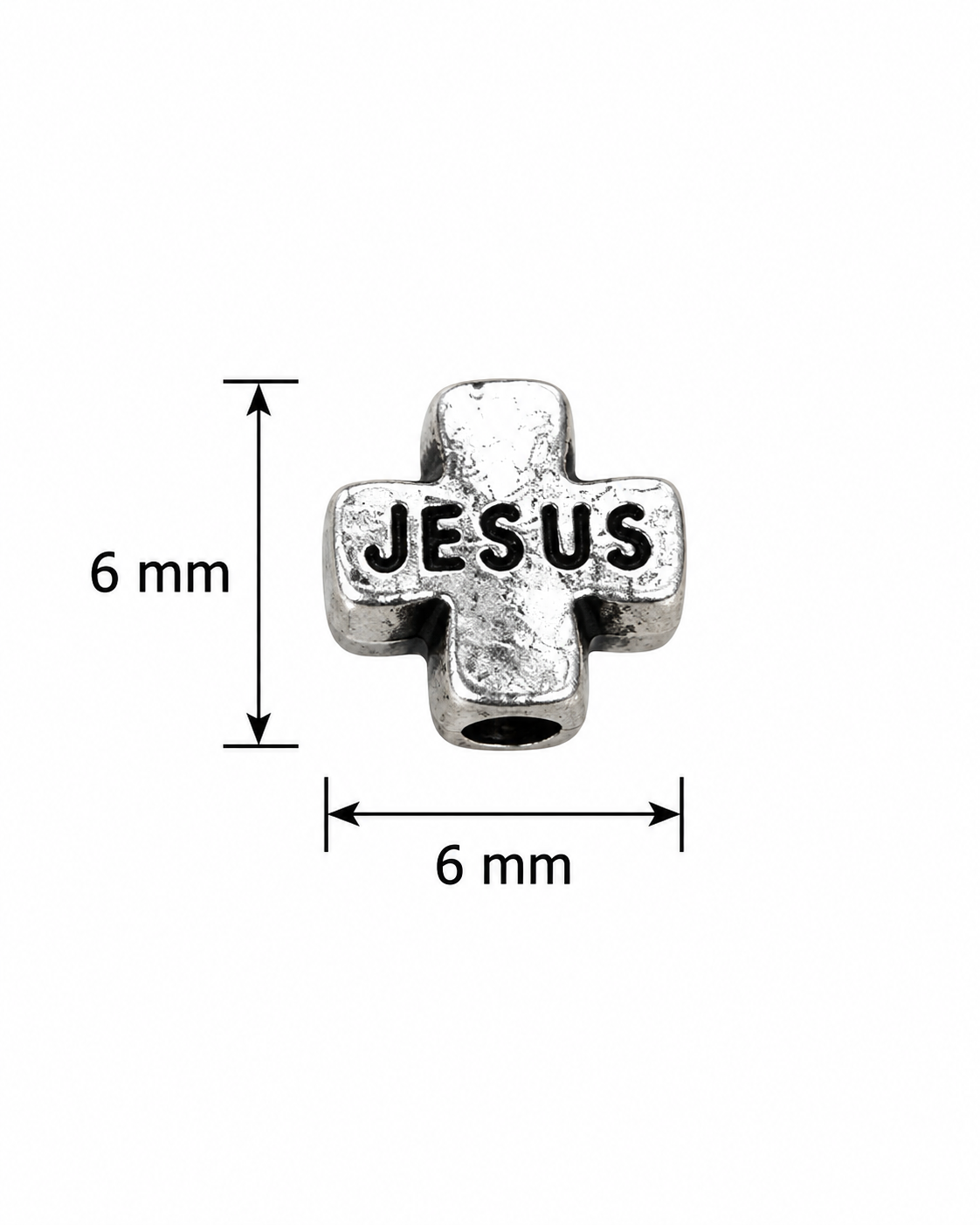 Dije cruz Jesús por gramos