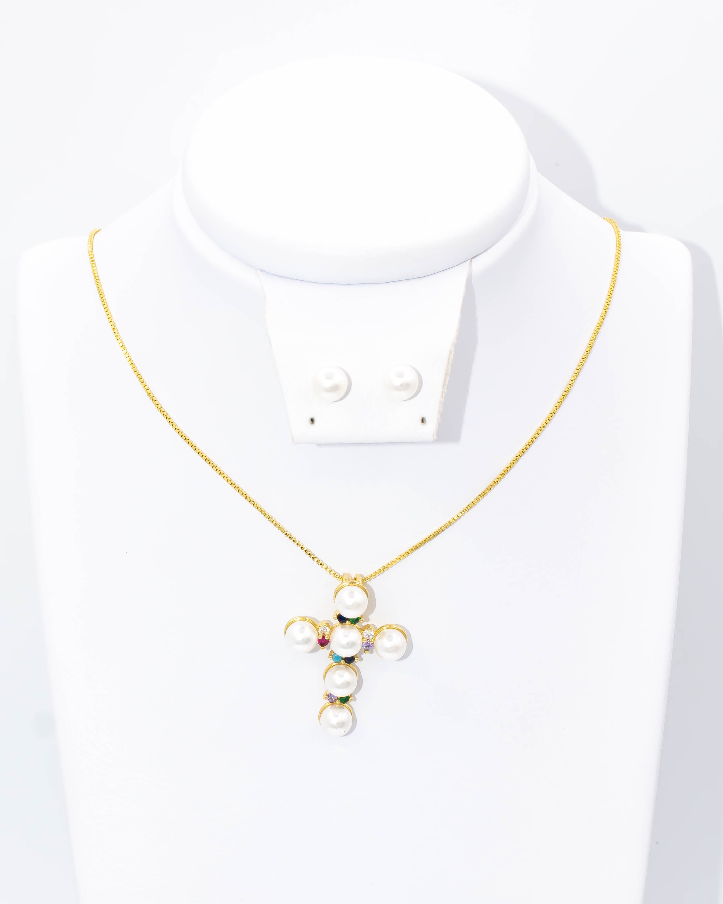 VALGATA set cruz perla