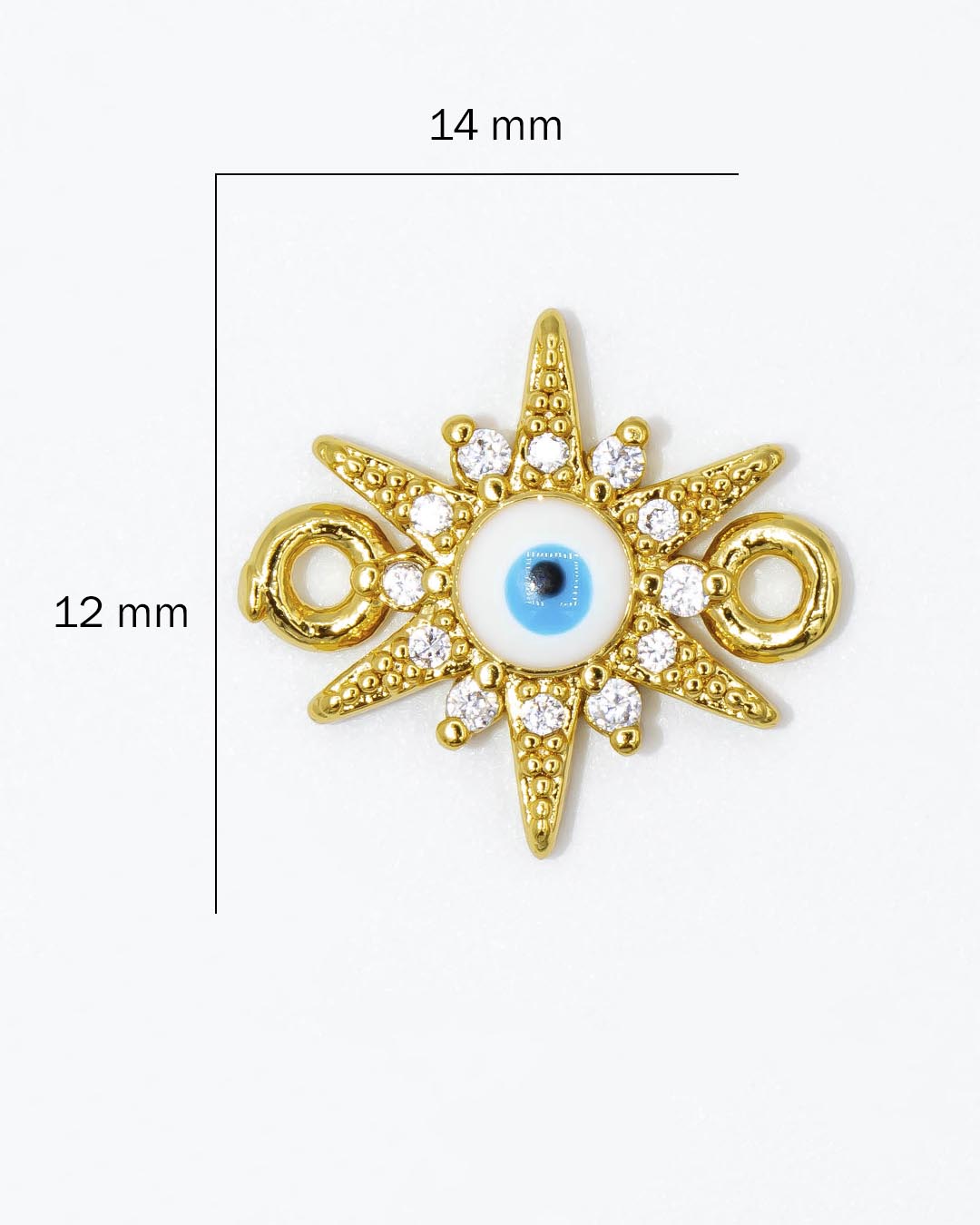 Dije pulsera ojo turco