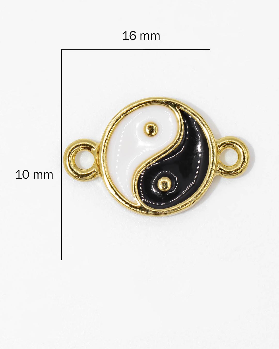 Dije pulsera yin yang