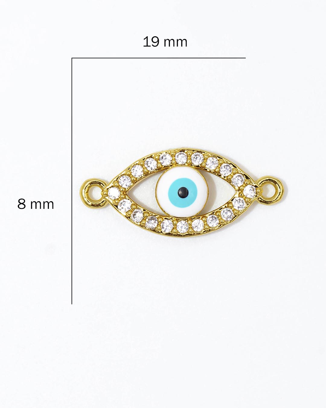 Dije pulsera ojo turco