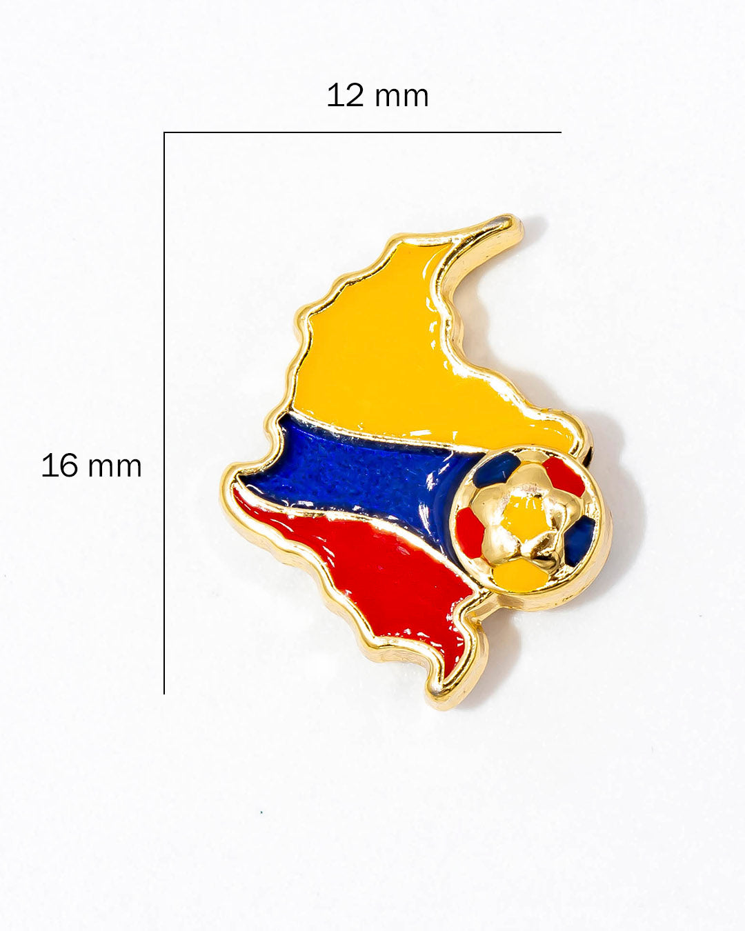 Dije Colombia mapa pasador