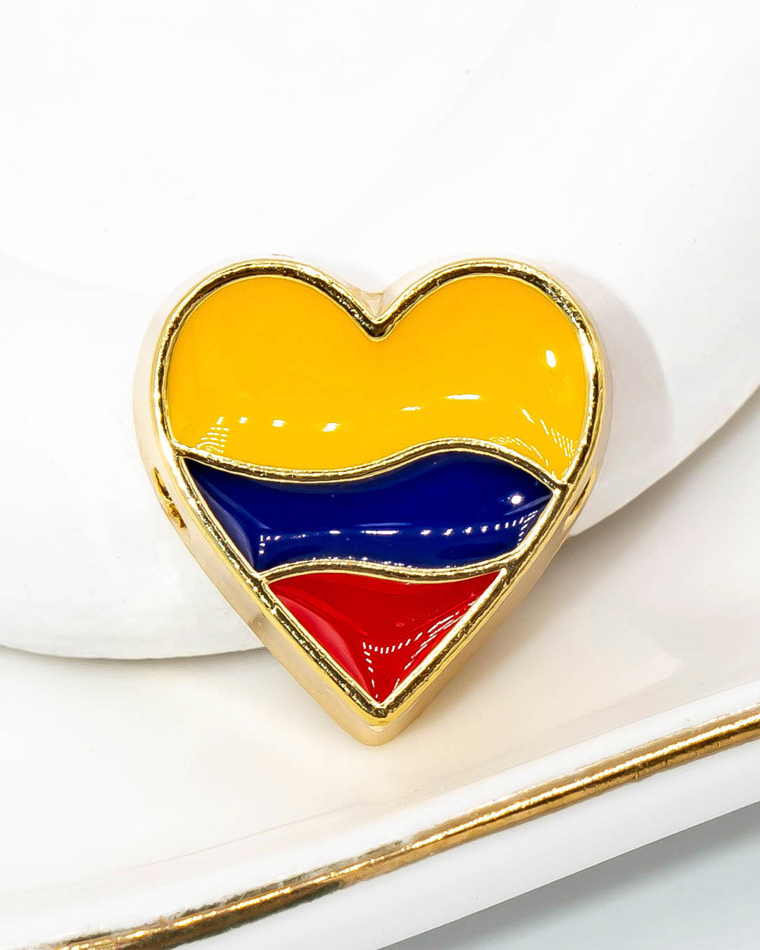 Dije corazón Colombia
