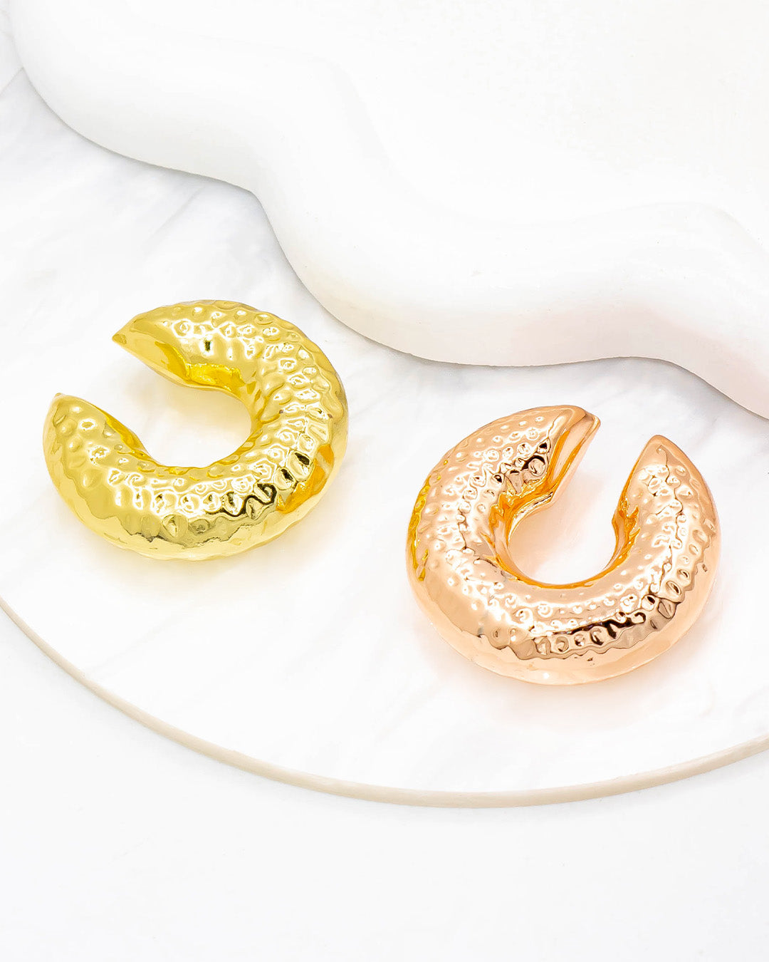 Earcuff chunky tallado