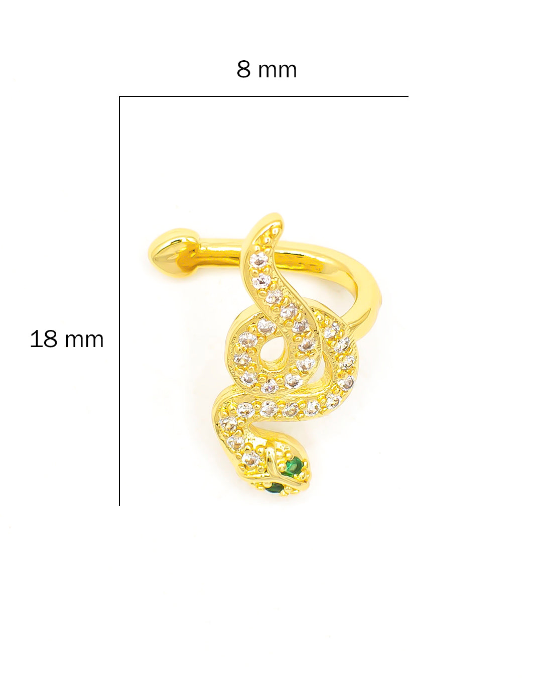 Earcuff serpiente