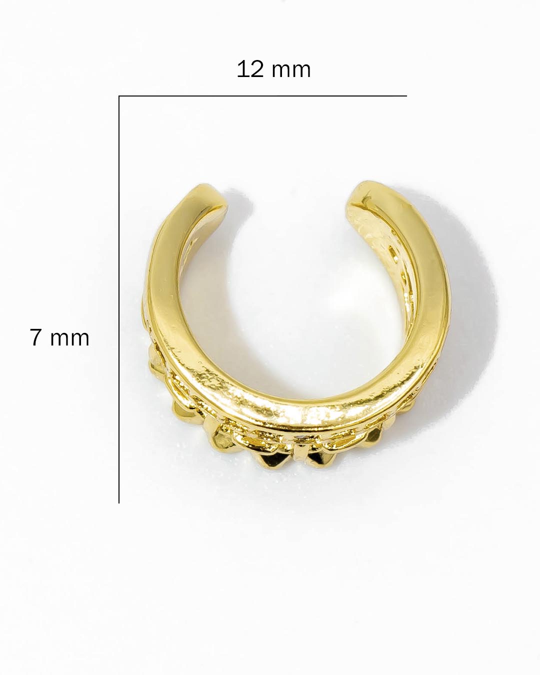 Earcuff triple cadena
