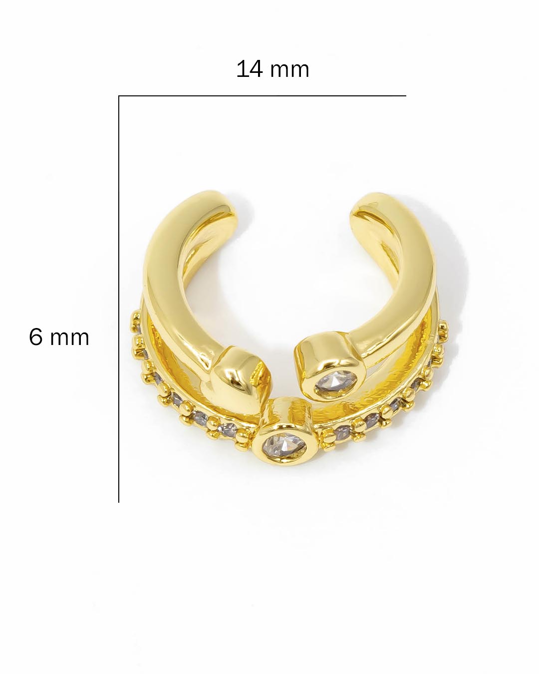 Earcuff doble