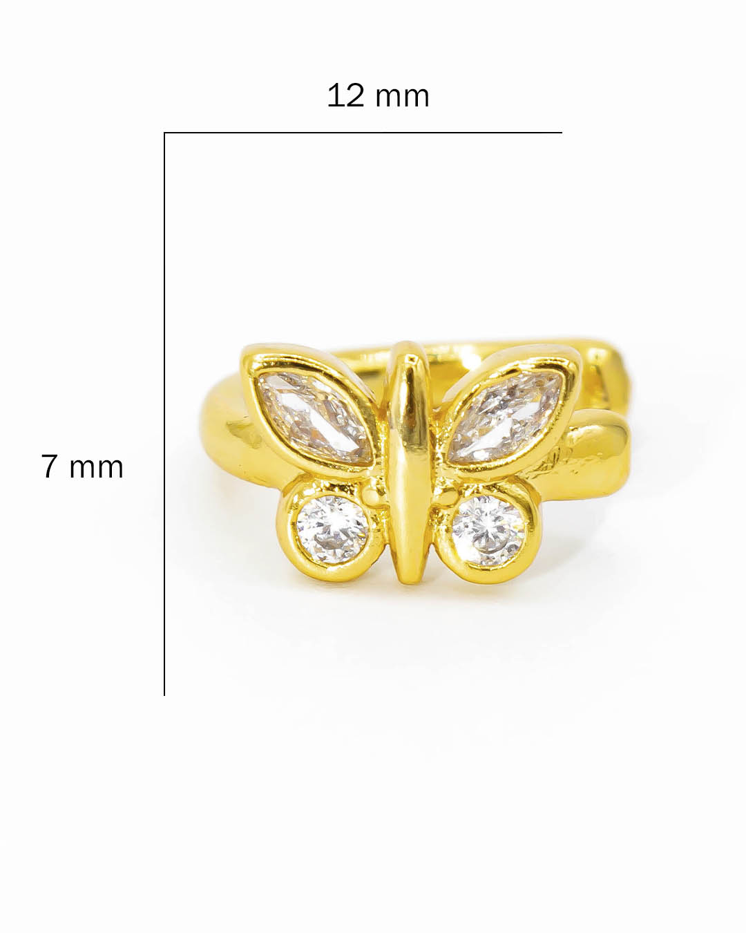 Earcuff mariposa