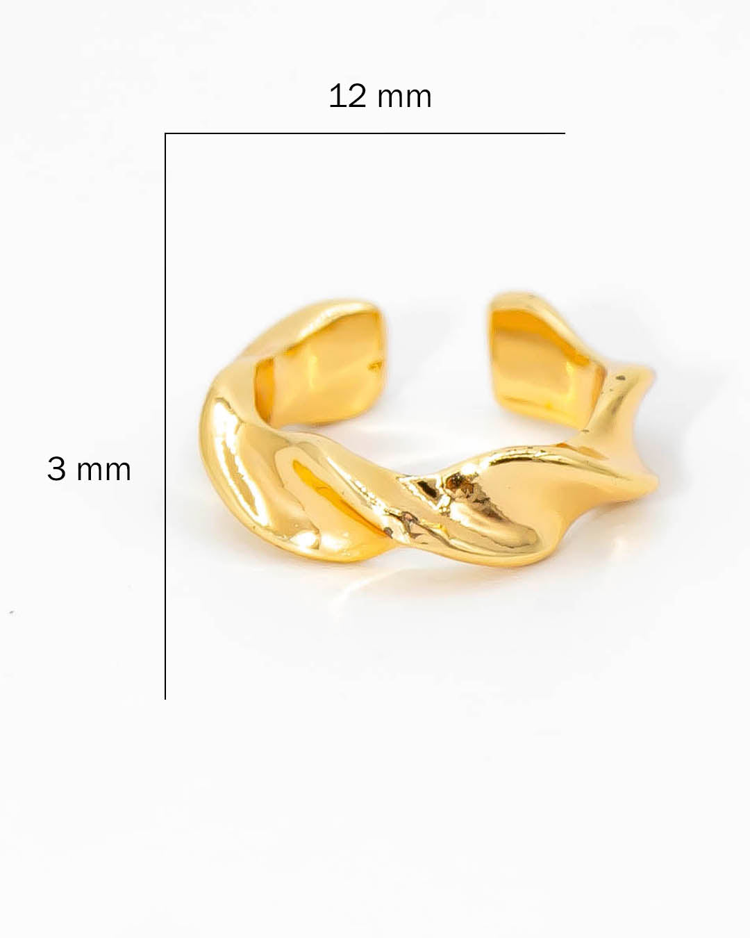 Earcuff espiral sencillo