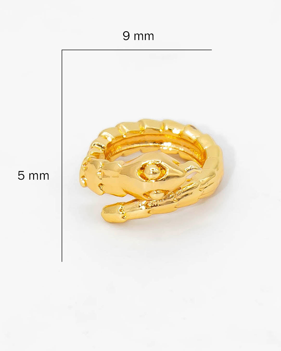 Earcuff serpiente sencillo