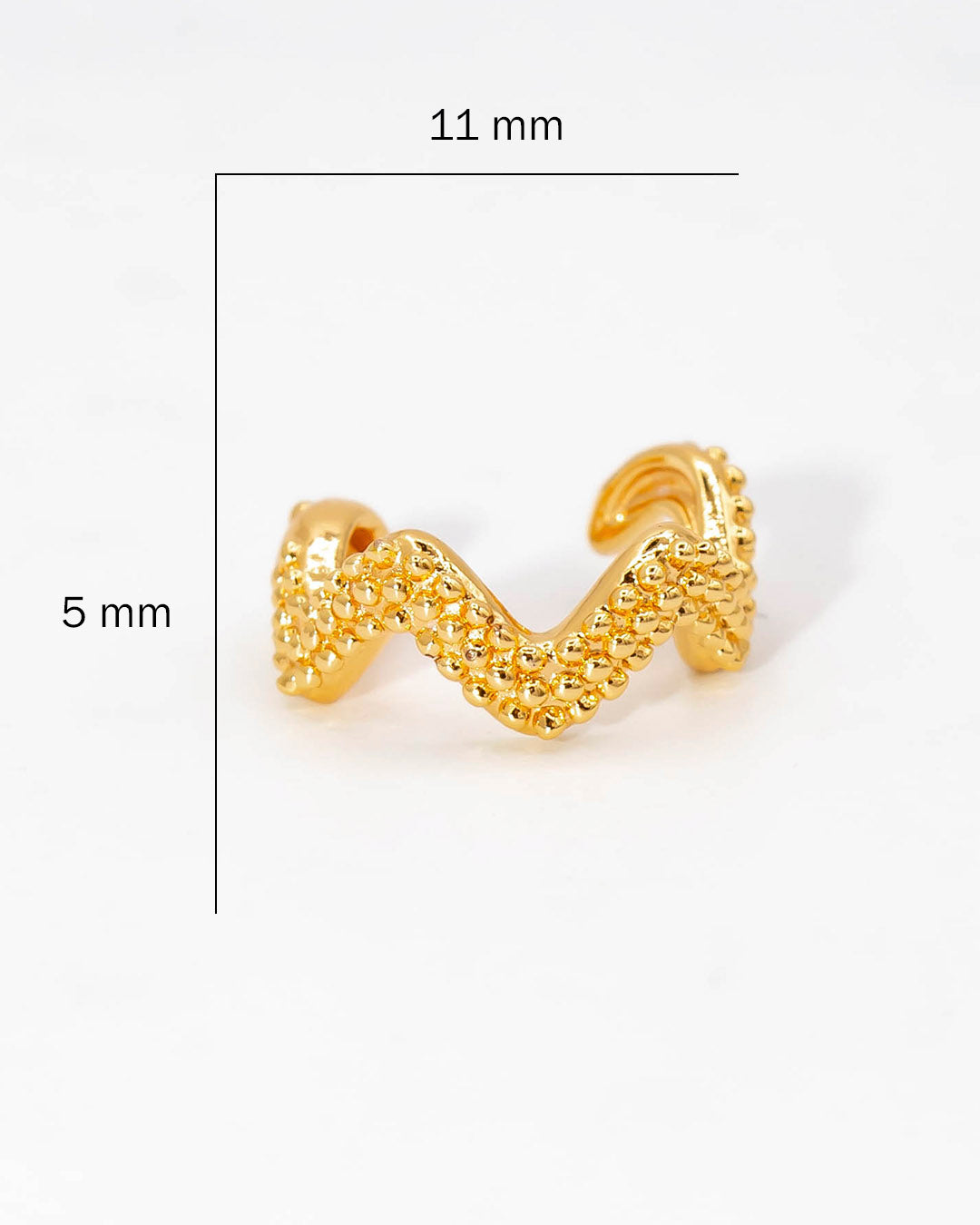 Earcuff sencillo serpiente