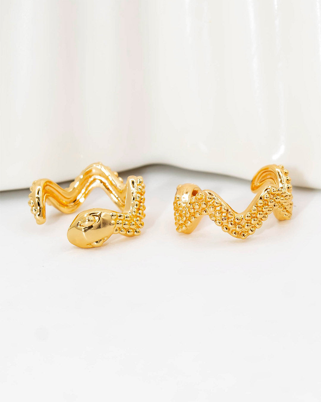 Earcuff sencillo serpiente