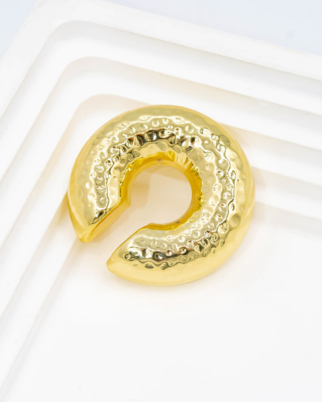 Earcuff chunky grabado