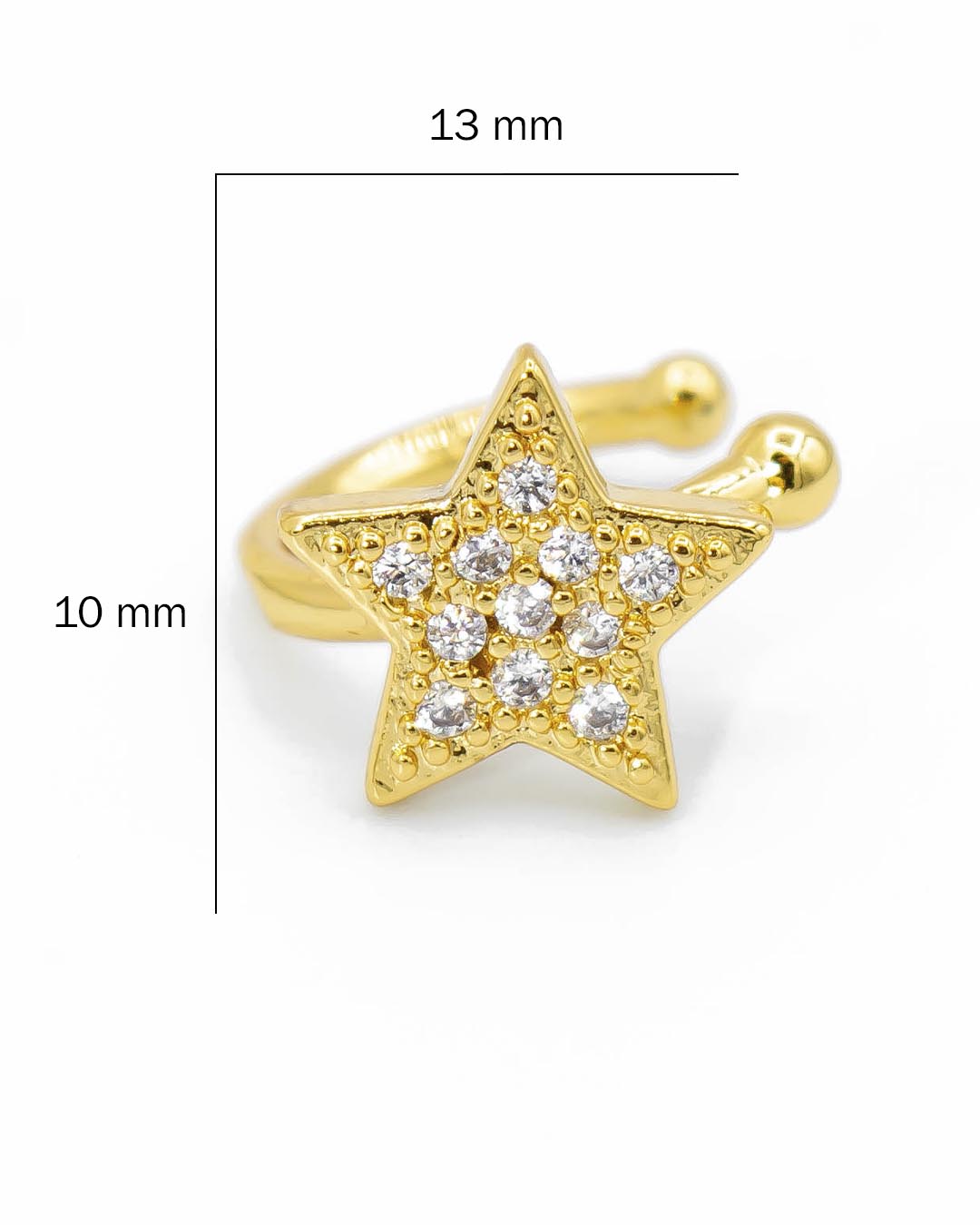 Earcuff mini estrella