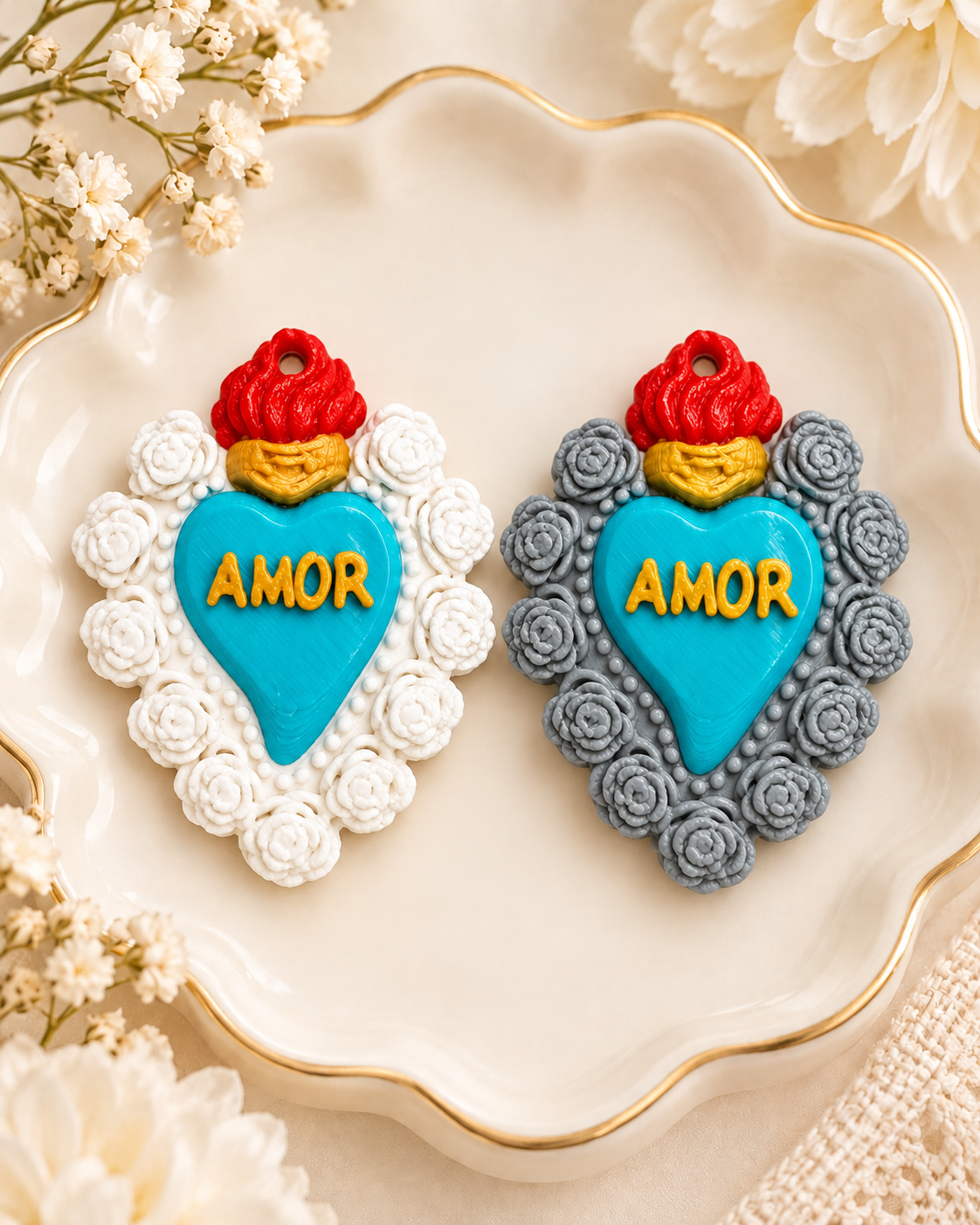 Dije sagrado corazón