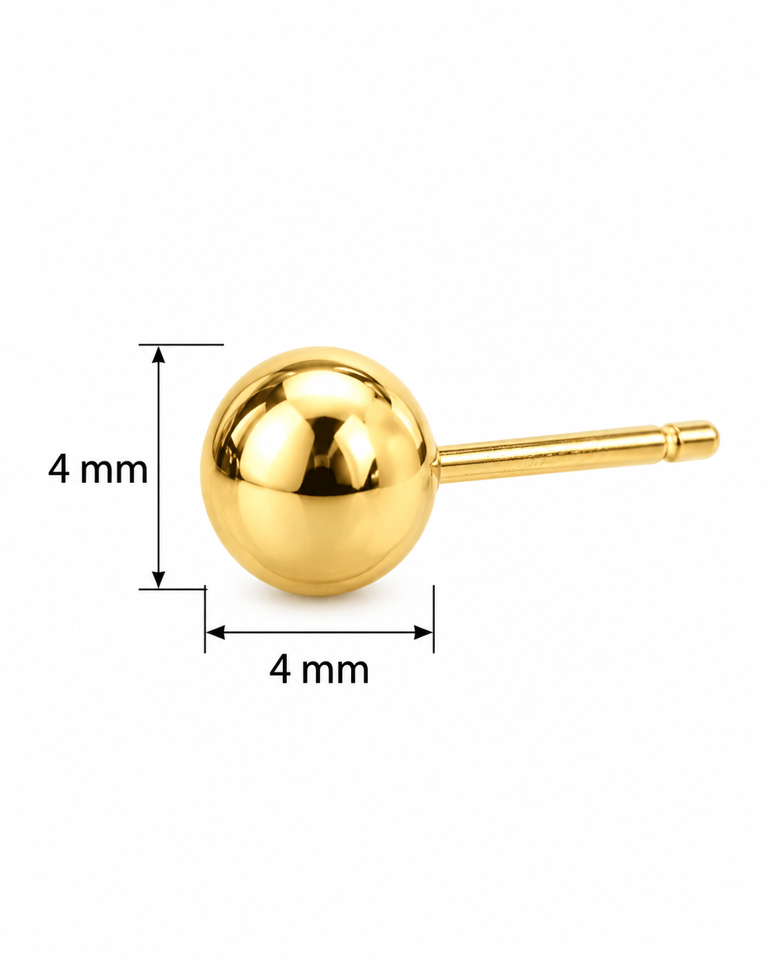 Oro laminado topo balín