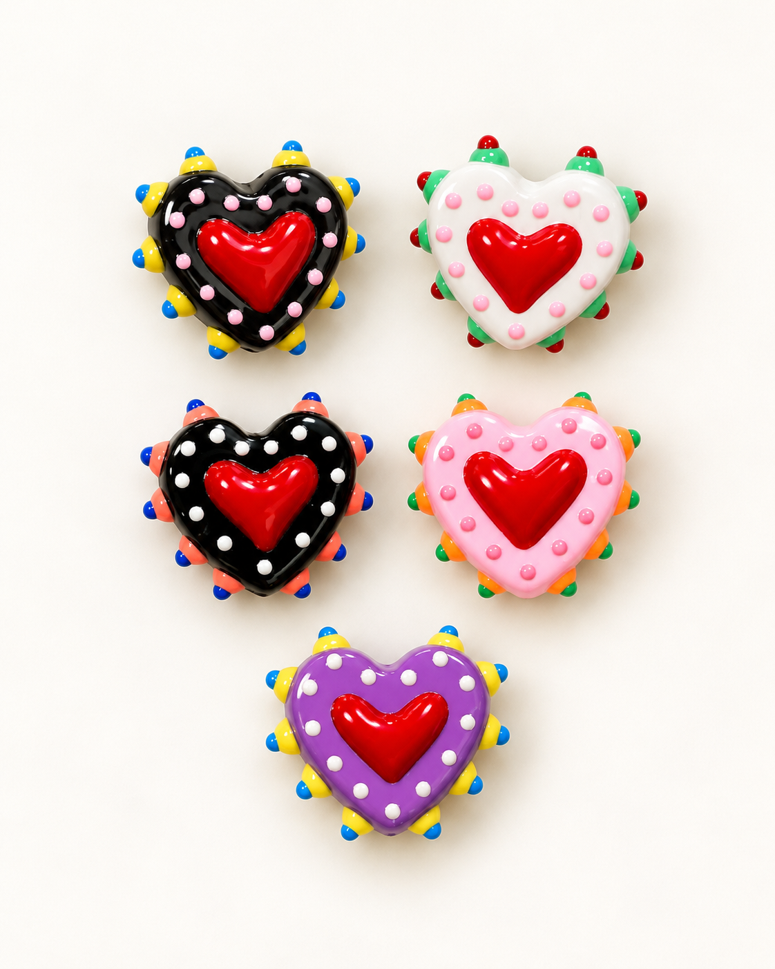Dije corazones