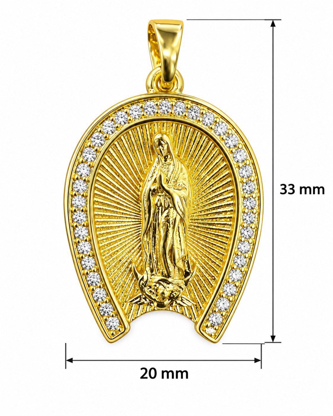 Dije Virgen de Guadalupe