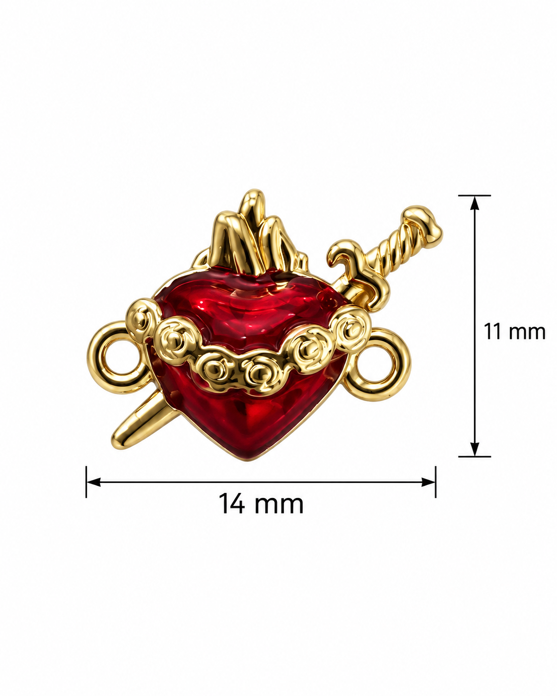 Dije Inmaculado Corazón de María