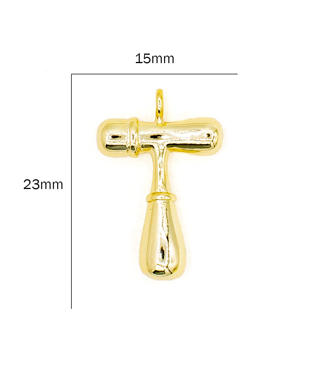 Letra chunky abstracta