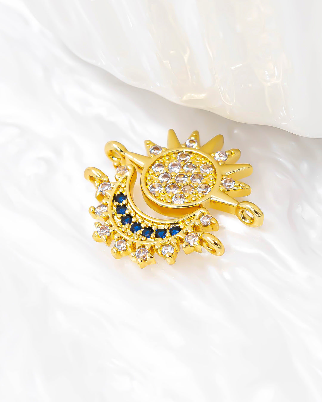 Dije pulsera sol y luna