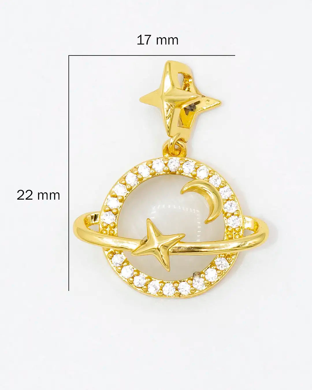 Dije universo blanco