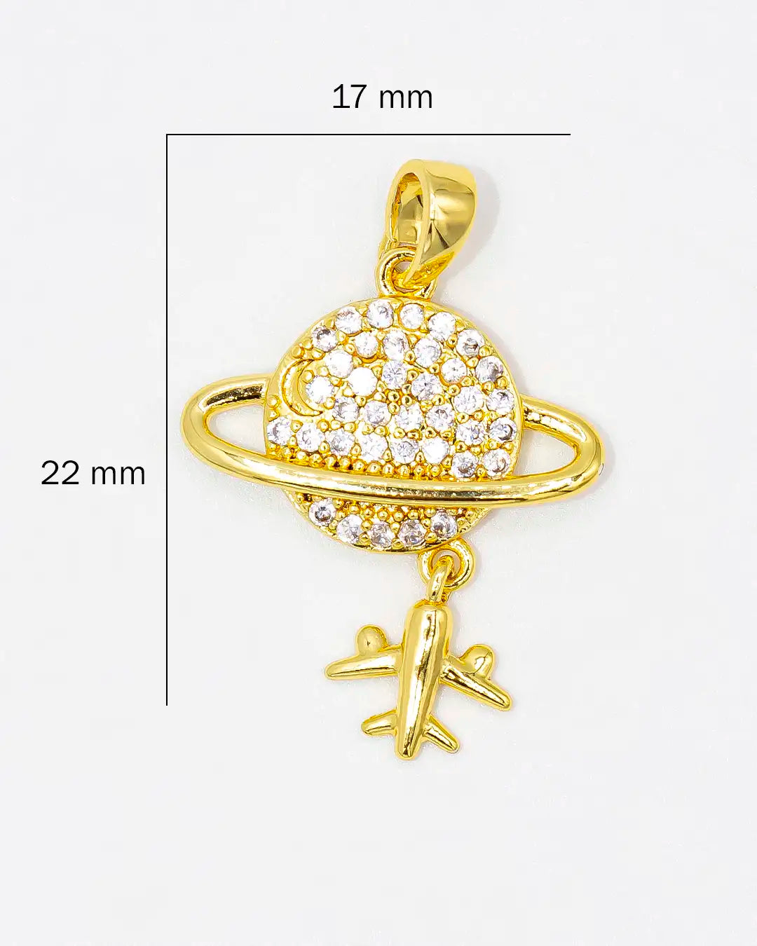 Dije planeta con avion