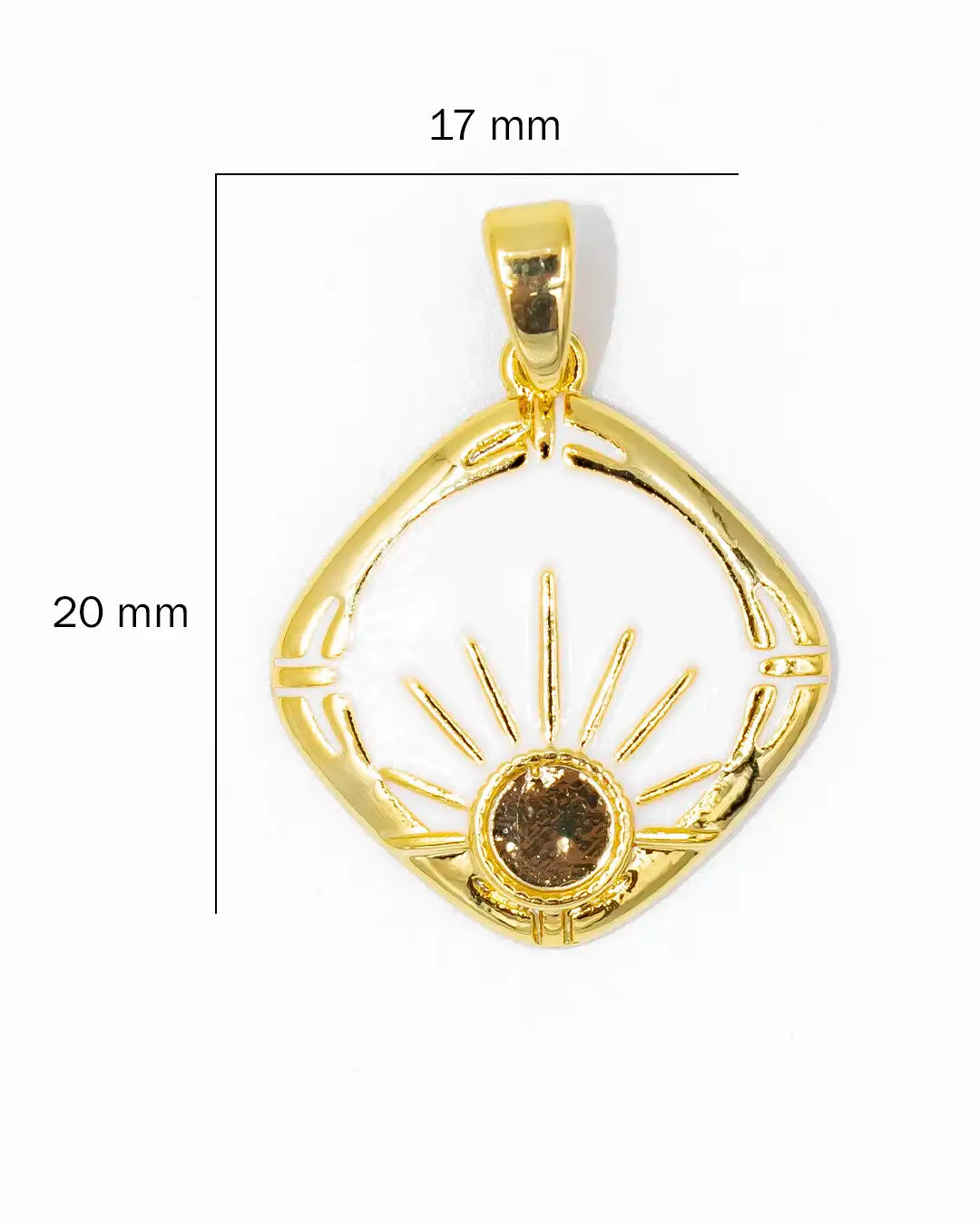 Dije estrella blanca