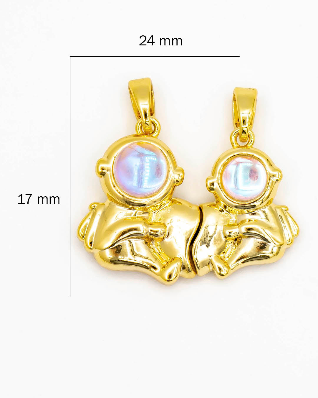 Dije imán astronautas