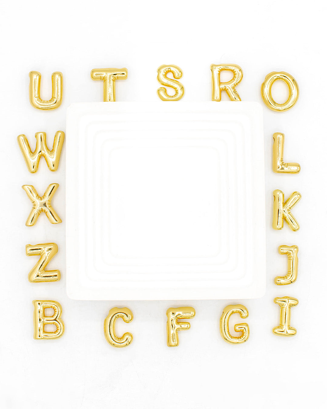 Letra pasador chunky