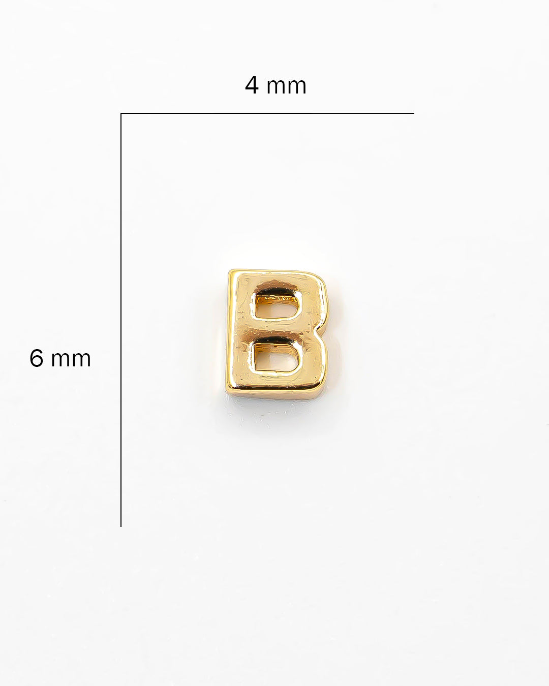 Dije letra pasador mini