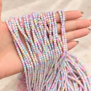 Murano cubos pastel 3 mm