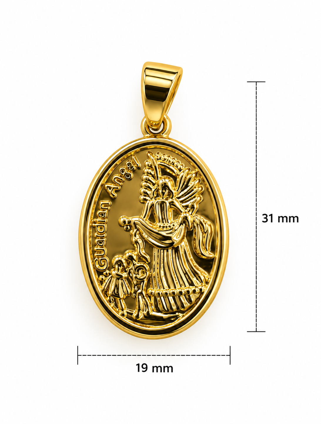 Dije Ángel de la Guarda
