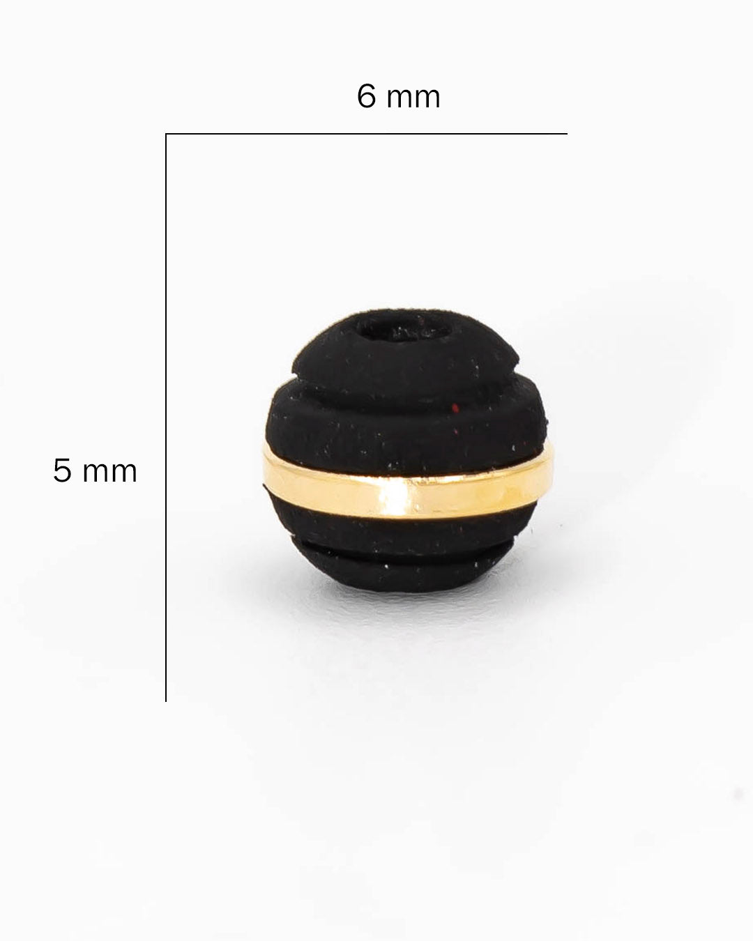 Oro laminado bola neopreno una argolla