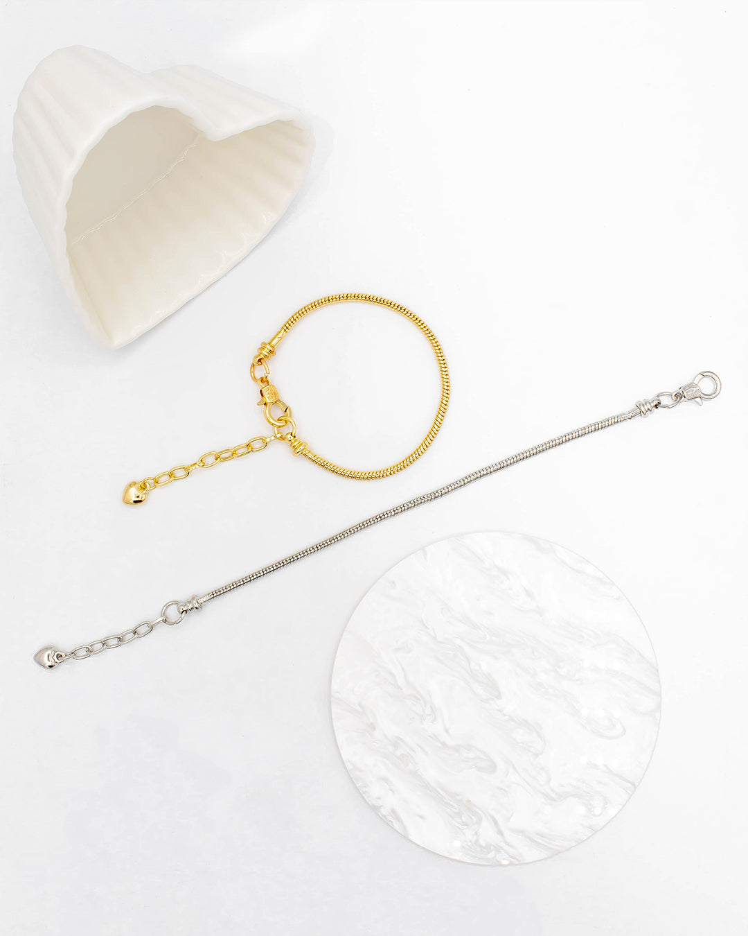 Pulsera extensión corazón