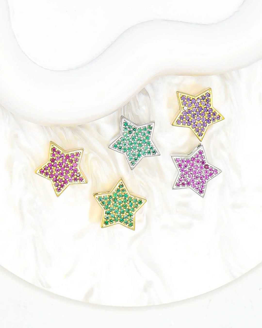 Dije pasador estrella